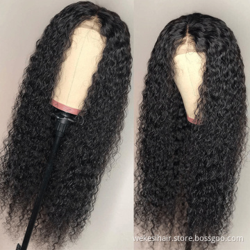 Wholesale Low Price High Quality Brazilian Human Hair Lace Front Wigs for Black Women Virgin Cuticle Aligned Human Hair Wigs
